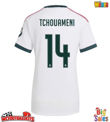 Real Madrid Aurelien Tchouameni #14 Replica Home Stadium Shirt for Women 2026-27 Short Sleeve